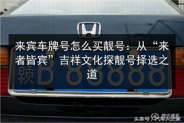 来宾车牌号怎么买靓号:从“来者皆宾”吉祥文化探靓号择选之道 第2张 来宾车牌号怎么买靓号:从“来者皆宾”吉祥文化探靓号择选之道 第2张