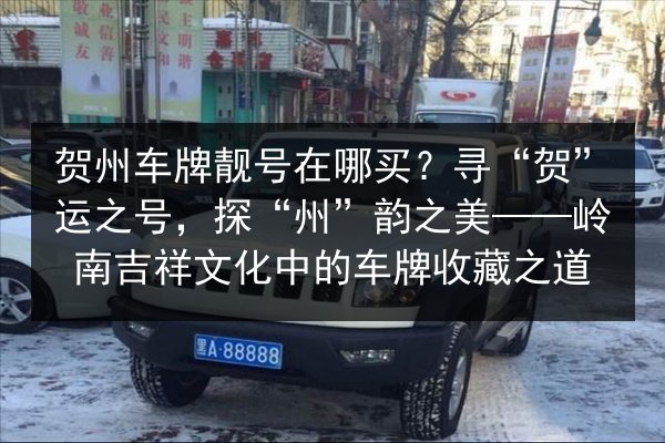 贺州车牌靓号在哪买?寻“贺”运之号,探“州”韵之美——岭南吉祥文化中的车牌收藏之道 第3张 贺州车牌靓号在哪买?寻“贺”运之号,探“州”韵之美——岭南吉祥文化中的车牌收藏之道 第3张