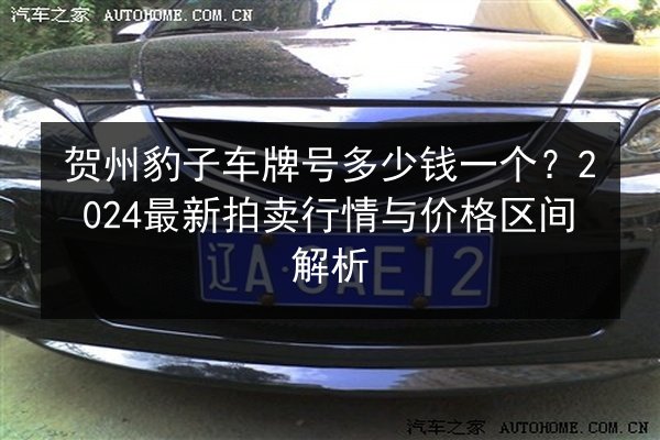贺州豹子车牌号多少钱一个?2024最新拍卖行情与价格区间解析 第2张 贺州豹子车牌号多少钱一个?2024最新拍卖行情与价格区间解析 第2张