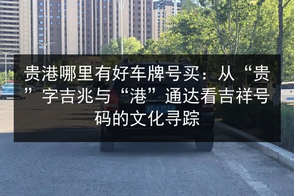 贵港哪里有好车牌号买:从“贵”字吉兆与“港”通达看吉祥号码的文化寻踪 第3张 贵港哪里有好车牌号买:从“贵”字吉兆与“港”通达看吉祥号码的文化寻踪 第3张