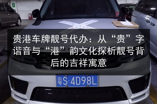 贵港车牌靓号代办：从“贵”字谐音与“港”韵文化探析靓号背后的吉祥寓意 第2张