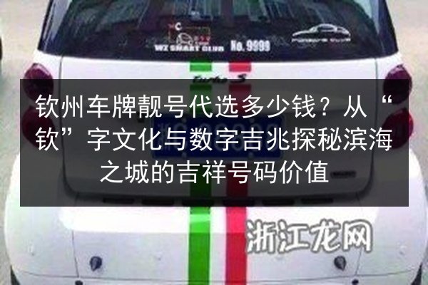 钦州车牌靓号代选多少钱?从“钦”字文化与数字吉兆探秘滨海之城的吉祥号码价值 第2张 钦州车牌靓号代选多少钱?从“钦”字文化与数字吉兆探秘滨海之城的吉祥号码价值 第2张