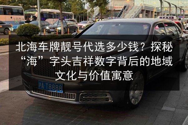 北海车牌靓号代选多少钱？探秘“海”字头吉祥数字背后的地域文化与价值寓意 第2张