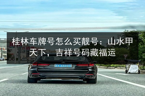 桂林车牌号怎么买靓号：山水甲天下，吉祥号码藏福运 第2张