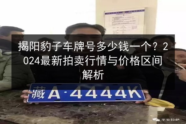 揭阳豹子车牌号多少钱一个?2024最新拍卖行情与价格区间解析 第3张 揭阳豹子车牌号多少钱一个?2024最新拍卖行情与价格区间解析 第3张