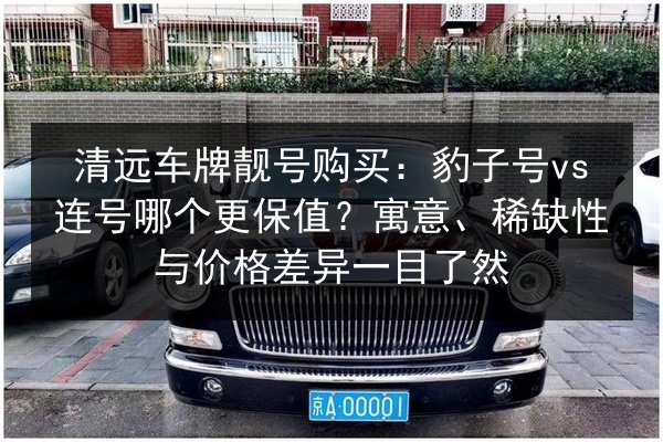 清远车牌靓号购买:豹子号vs连号哪个更保值?寓意、稀缺性与价格差异一目了然 第2张 清远车牌靓号购买:豹子号vs连号哪个更保值?寓意、稀缺性与价格差异一目了然 第2张