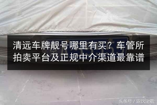 清远车牌靓号哪里有买?车管所拍卖平台及正规中介渠道最靠谱 第3张 清远车牌靓号哪里有买?车管所拍卖平台及正规中介渠道最靠谱 第3张