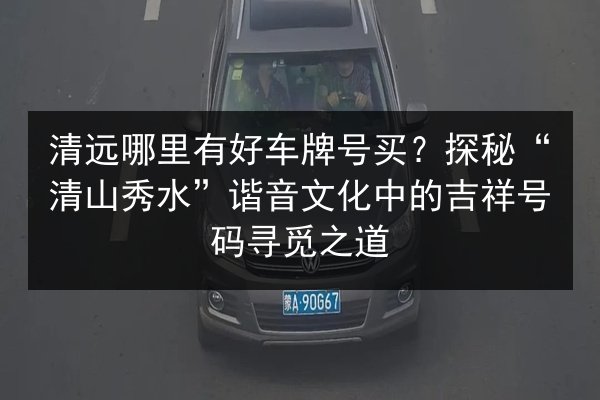 清远哪里有好车牌号买?探秘“清山秀水”谐音文化中的吉祥号码寻觅之道 第2张 清远哪里有好车牌号买?探秘“清山秀水”谐音文化中的吉祥号码寻觅之道 第2张