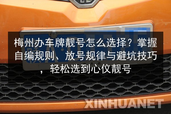 梅州办车牌靓号怎么选择？掌握自编规则、放号规律与避坑技巧，轻松选到心仪靓号 第2张