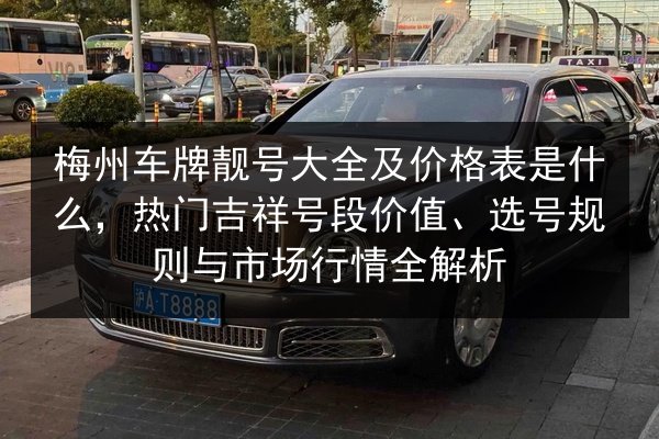 梅州车牌靓号大全及价格表是什么,热门吉祥号段价值、选号规则与市场行情全解析 第3张 梅州车牌靓号大全及价格表是什么,热门吉祥号段价值、选号规则与市场行情全解析 第3张