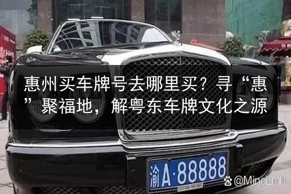 惠州买车牌号去哪里买?寻“惠”聚福地,解粤东车牌文化之源 第3张 惠州买车牌号去哪里买?寻“惠”聚福地,解粤东车牌文化之源 第3张
