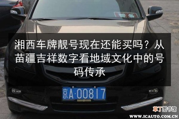 湘西车牌靓号现在还能买吗?从苗疆吉祥数字看地域文化中的号码传承 第3张 湘西车牌靓号现在还能买吗?从苗疆吉祥数字看地域文化中的号码传承 第3张