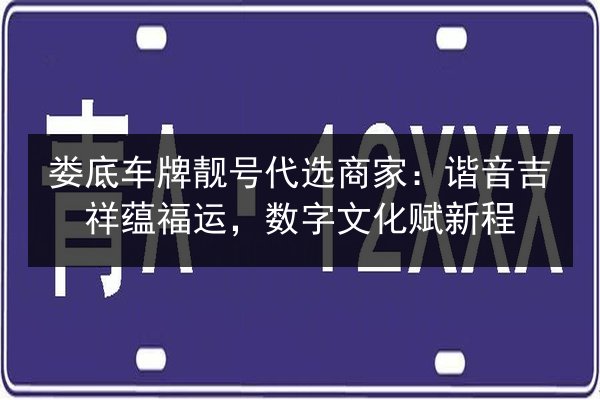 娄底车牌靓号代选商家:谐音吉祥蕴福运,数字文化赋新程 第3张 娄底车牌靓号代选商家:谐音吉祥蕴福运,数字文化赋新程 第3张