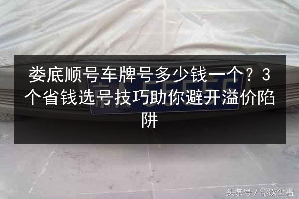 娄底顺号车牌号多少钱一个？3个省钱选号技巧助你避开溢价陷阱 第2张
