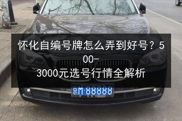 怀化自编号牌怎么弄到好号?500-3000元选号行情全解析 第2张 怀化自编号牌怎么弄到好号?500-3000元选号行情全解析 第2张