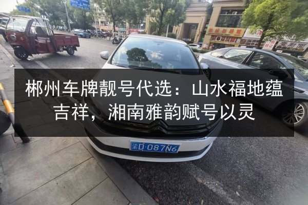 郴州车牌靓号代选：山水福地蕴吉祥，湘南雅韵赋号以灵 第3张