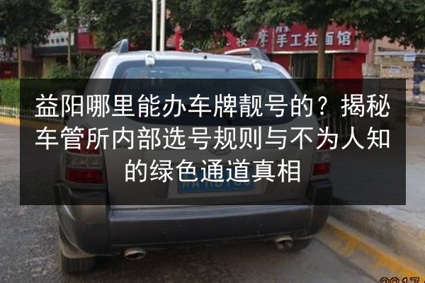 益阳哪里能办车牌靓号的？揭秘车管所内部选号规则与不为人知的绿色通道真相 第2张