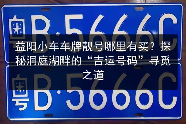益阳小车车牌靓号哪里有买?探秘洞庭湖畔的“吉运号码”寻觅之道 第2张 益阳小车车牌靓号哪里有买?探秘洞庭湖畔的“吉运号码”寻觅之道 第2张