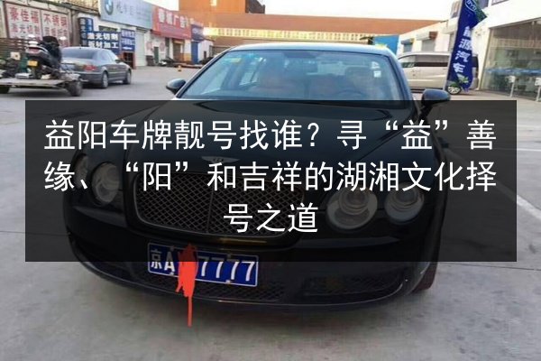 益阳车牌靓号找谁?寻“益”善缘、“阳”和吉祥的湖湘文化择号之道 第3张 益阳车牌靓号找谁?寻“益”善缘、“阳”和吉祥的湖湘文化择号之道 第3张