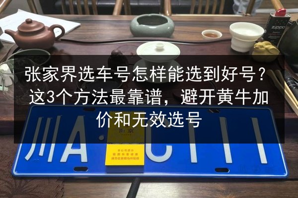 张家界选车号怎样能选到好号？这3个方法最靠谱，避开黄牛加价和无效选号