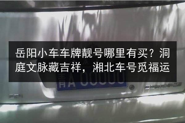 岳阳小车车牌靓号哪里有买?洞庭文脉藏吉祥,湘北车号觅福运 第3张 岳阳小车车牌靓号哪里有买?洞庭文脉藏吉祥,湘北车号觅福运 第3张