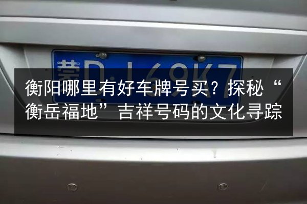 衡阳哪里有好车牌号买？探秘“衡岳福地”吉祥号码的文化寻踪