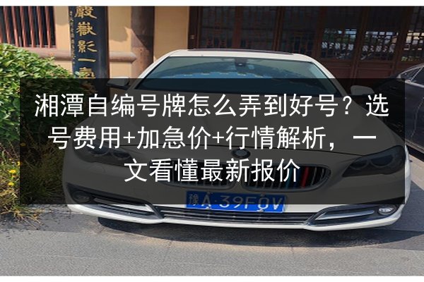 湘潭自编号牌怎么弄到好号？选号费用+加急价+行情解析，一文看懂最新报价 第2张