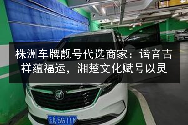 株洲车牌靓号代选商家:谐音吉祥蕴福运,湘楚文化赋号以灵 第3张 株洲车牌靓号代选商家:谐音吉祥蕴福运,湘楚文化赋号以灵 第3张
