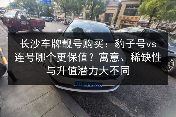 长沙车牌靓号购买：豹子号vs连号哪个更保值？寓意、稀缺性与升值潜力大不同 第2张