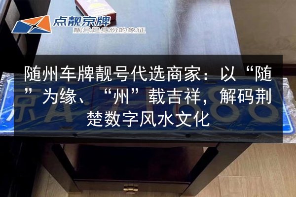 随州车牌靓号代选商家：以“随”为缘、“州”载吉祥，解码荆楚数字风水文化 第2张