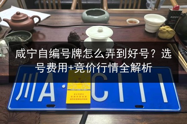 咸宁自编号牌怎么弄到好号?选号费用+竞价行情全解析 第2张 咸宁自编号牌怎么弄到好号?选号费用+竞价行情全解析 第2张