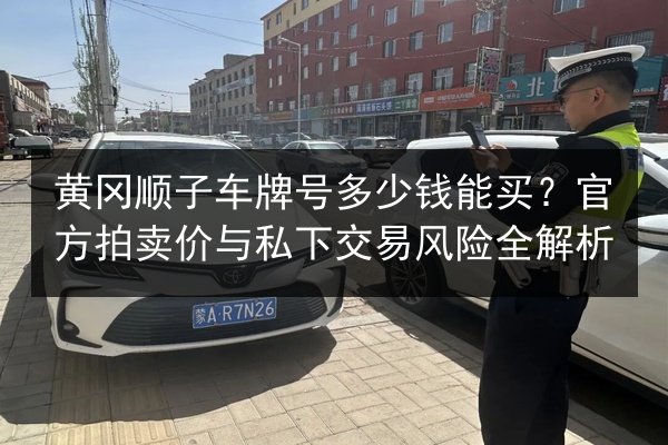 黄冈顺子车牌号多少钱能买？官方拍卖价与私下交易风险全解析 第2张