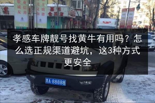 孝感车牌靓号找黄牛有用吗？怎么选正规渠道避坑，这3种方式更安全 第2张