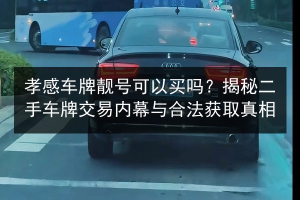 孝感车牌靓号可以买吗?揭秘二手车牌交易内幕与合法获取真相 第2张 孝感车牌靓号可以买吗?揭秘二手车牌交易内幕与合法获取真相 第2张