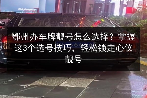 鄂州办车牌靓号怎么选择？掌握这3个选号技巧，轻松锁定心仪靓号 第1张