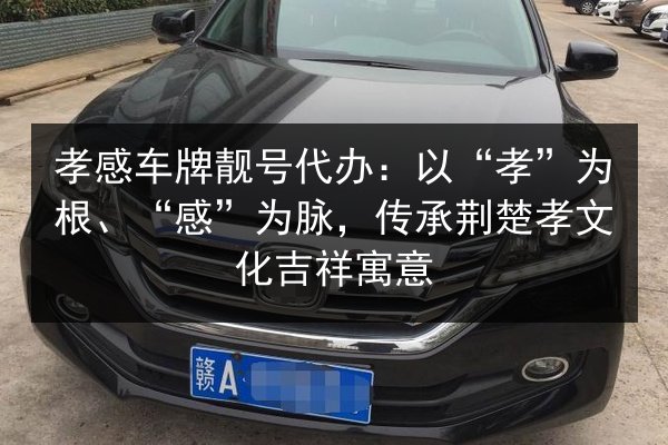 孝感车牌靓号代办:以“孝”为根、“感”为脉,传承荆楚孝文化吉祥寓意 第3张 孝感车牌靓号代办:以“孝”为根、“感”为脉,传承荆楚孝文化吉祥寓意 第3张