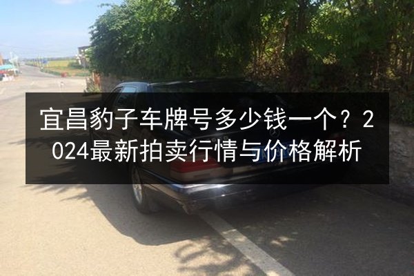 宜昌豹子车牌号多少钱一个？2024最新拍卖行情与价格解析 第2张