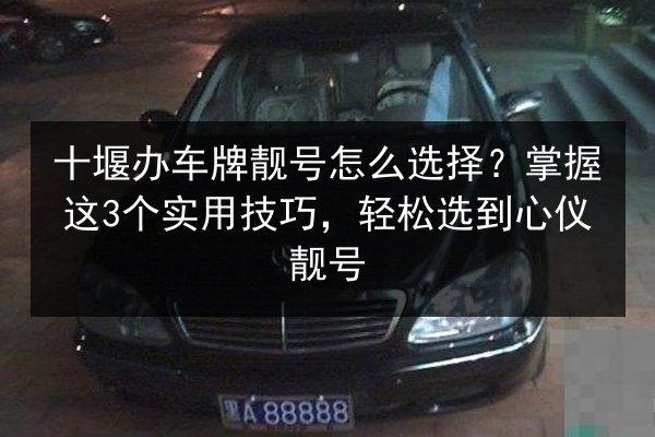 十堰办车牌靓号怎么选择？掌握这3个实用技巧，轻松选到心仪靓号 第2张